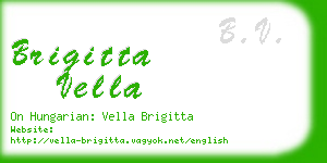 brigitta vella business card